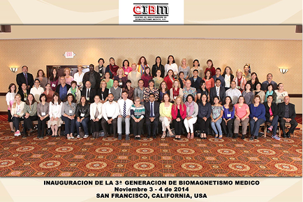 Group photograph at the Inauguration of the 3rd Generation of Medical Biomagnetism — November 3–4, 2014 — San Francisco, California, USA